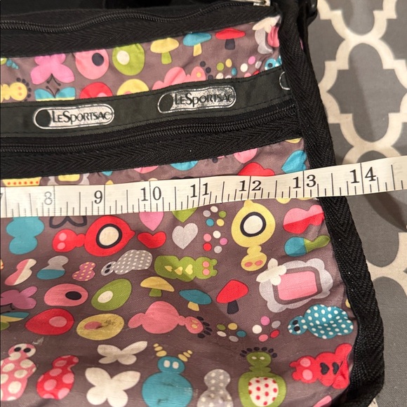 Lesportsac Black Crossbody Bag with Adjustable Strap - Picture 6 of 6